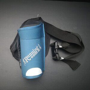 Running Room Hydro Torso Hydration Pack Blue & Black with Heavy Clip Buckle